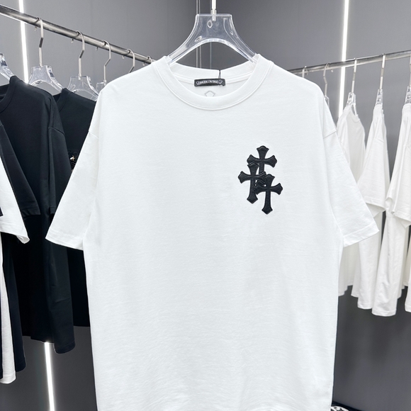 Casual Elegance: Chrome Hearts Pure Cotton Tee